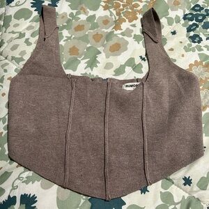 Rumored Taupe Tank Top